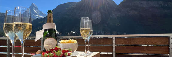 Oasis Zermatt - Terrasse
